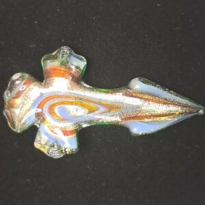Murano-inspired Glass Pendant By Lampwork